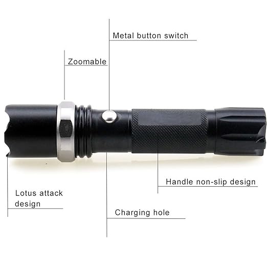 Linterna LED recargable de alta potencia - additional image 3